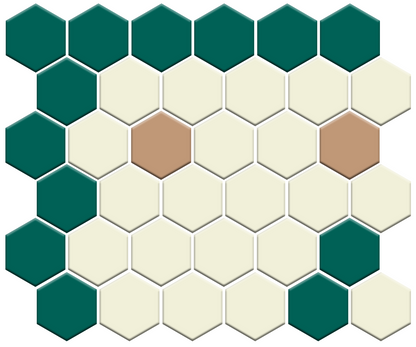 Sable Border | Pinnacle Hexagon Border