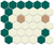 Calfskin/Emerald on Parchment White