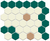 Calfskin/Emerald on Parchment White