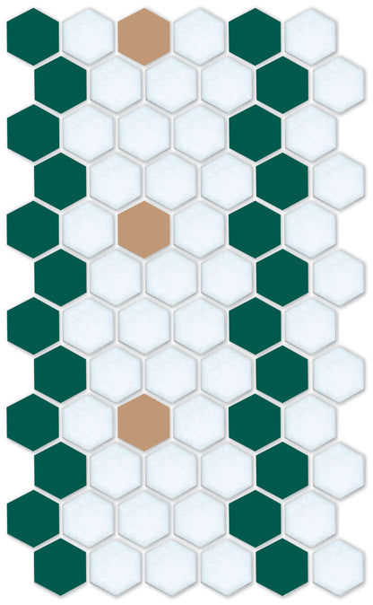 Sable Border | Pinnacle Hexagon Border