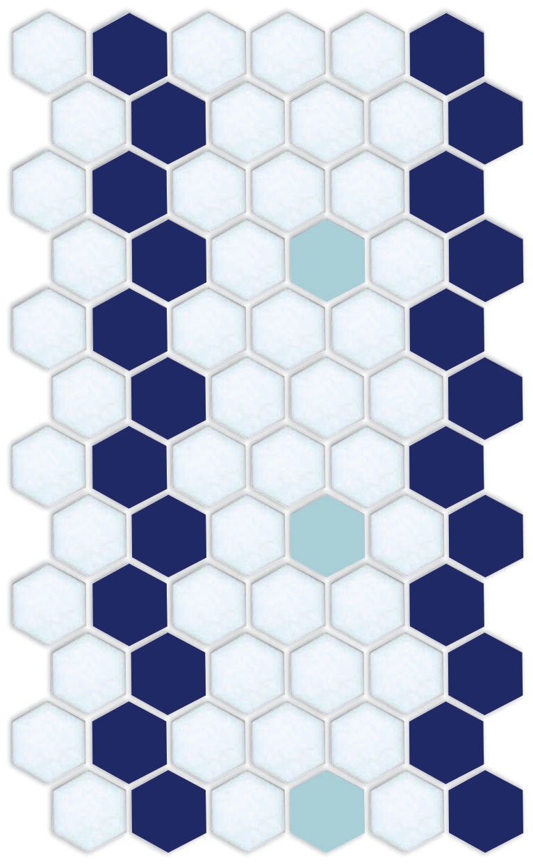 Sable Border | Pinnacle Hexagon Border
