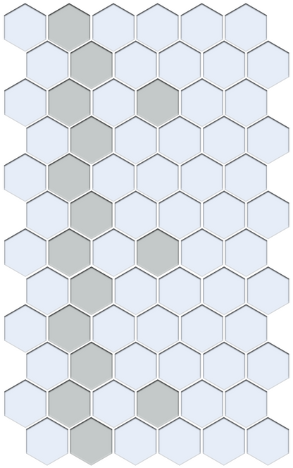 Sable Border | Pinnacle Hexagon Border