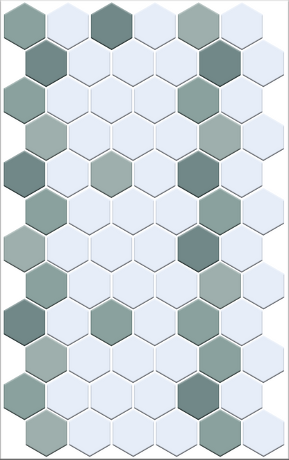 Sable Border | Pinnacle Hexagon Border