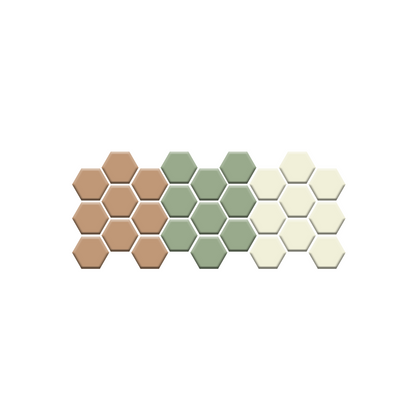 Sable Border | Pinnacle Hexagon Border