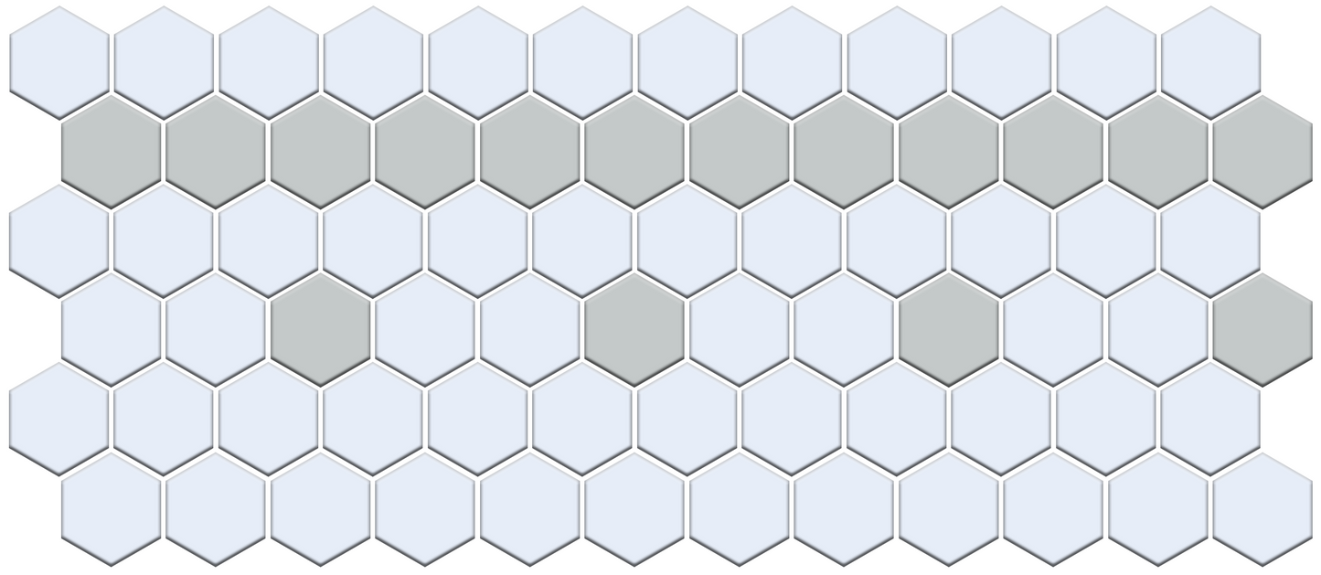 Sable Border | Pinnacle Hexagon Border