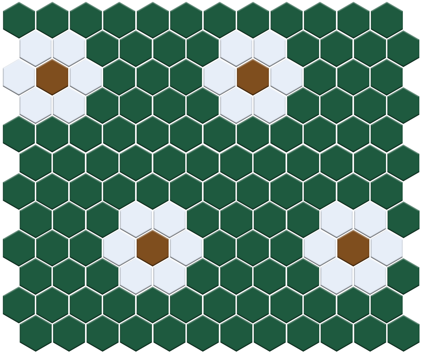 Bed of Roses | Pinnacle Hexagon Patterns