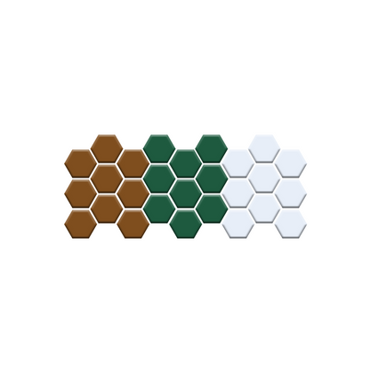 Bed of Roses | Pinnacle Hexagon Patterns