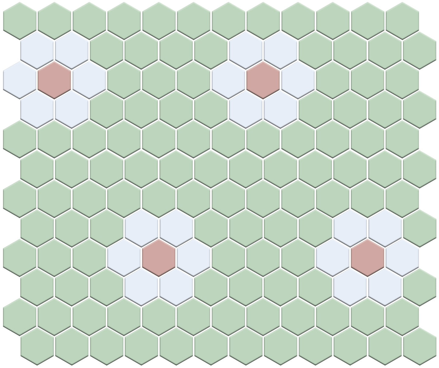 Bed of Roses | Pinnacle Hexagon Patterns
