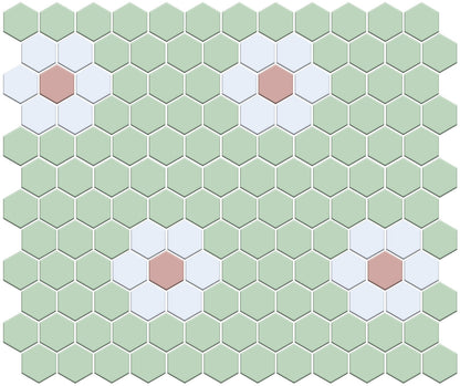 Bed of Roses | Pinnacle Hexagon Patterns