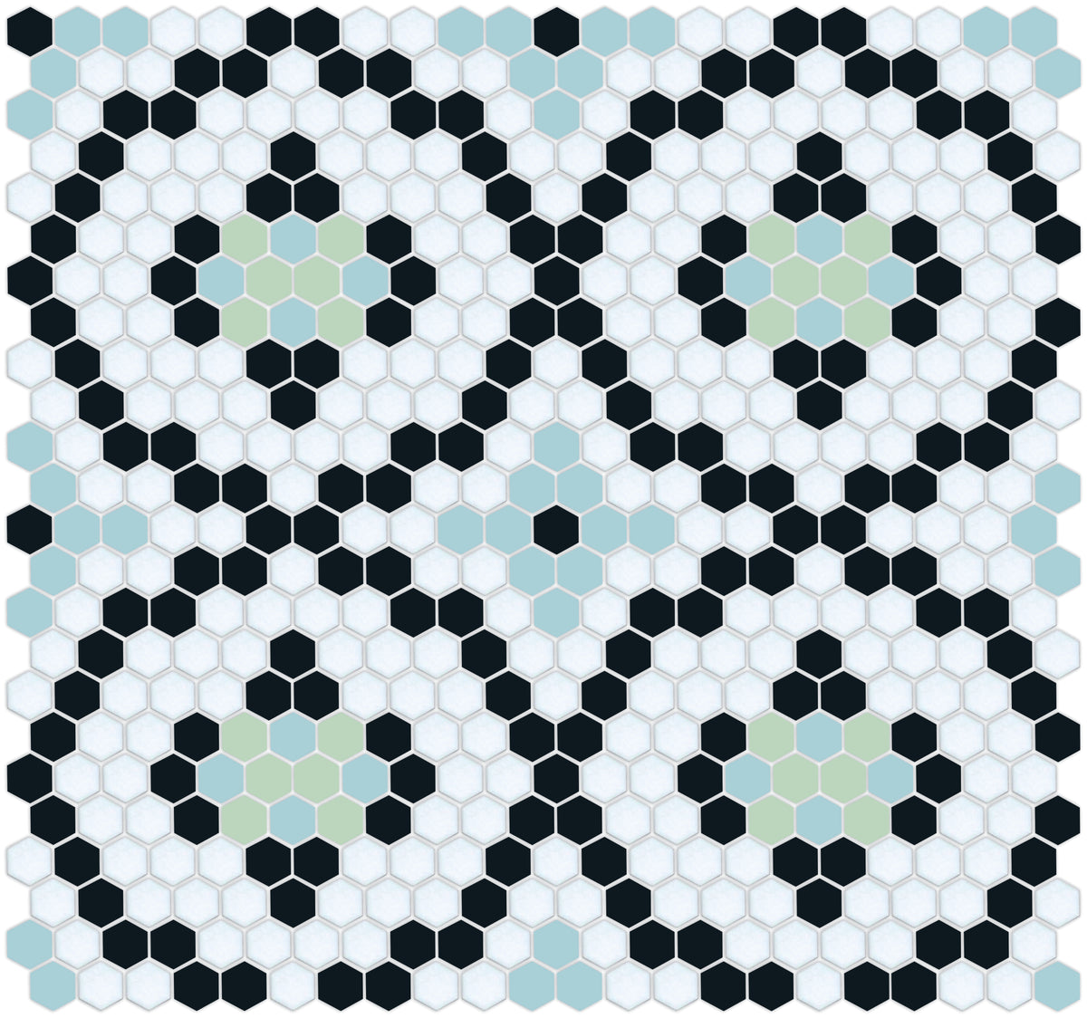 Hex Tile Pattern Generator Chateau Hexagon Tile Pattern | Classic Mosaic Design