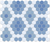 Lapis Blue on Matte White