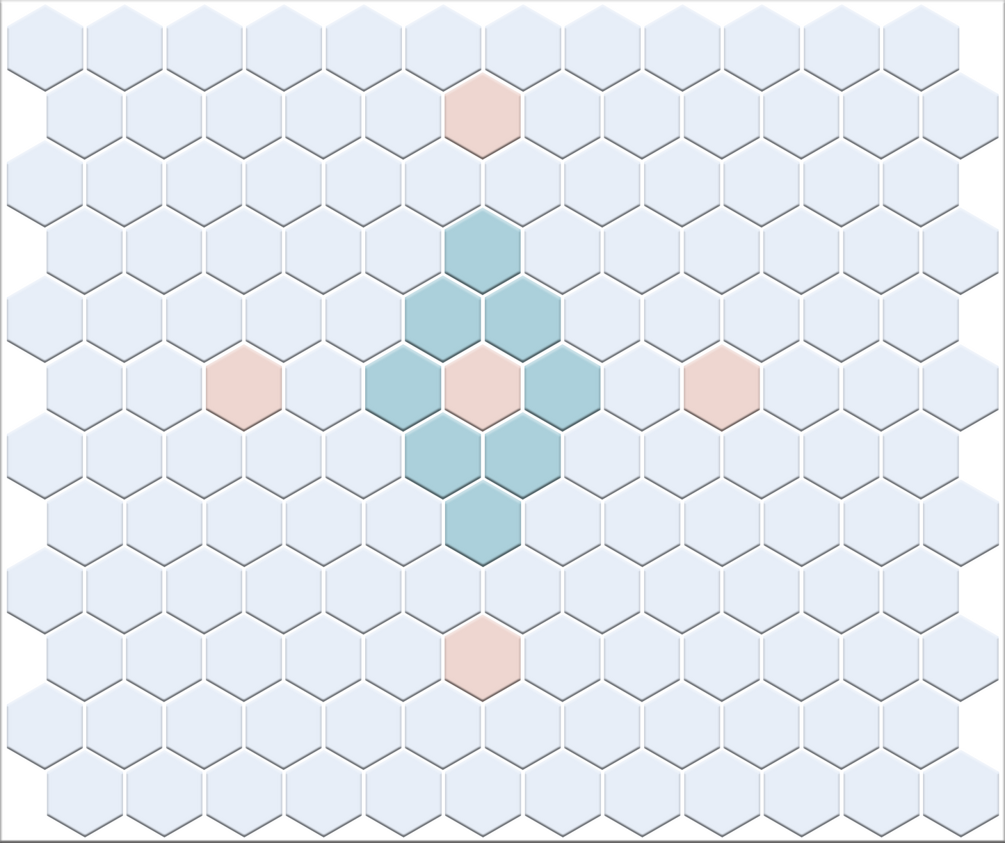 Diamond & Cross | Pinnacle Hexagon Patterns