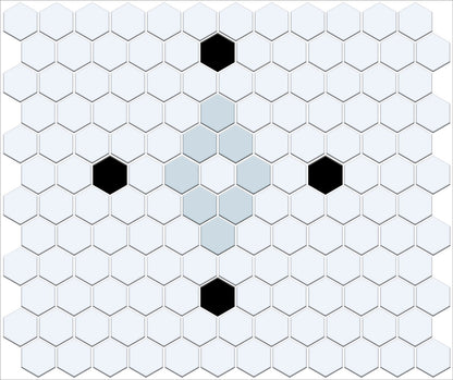 Diamond & Cross | Pinnacle Hexagon Patterns