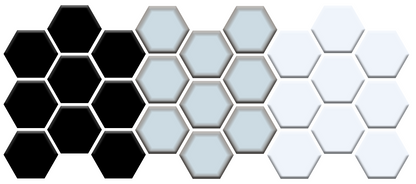 Diamond & Cross | Pinnacle Hexagon Patterns