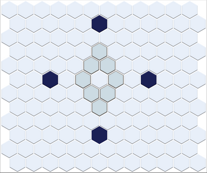 Diamond & Cross | Pinnacle Hexagon Patterns