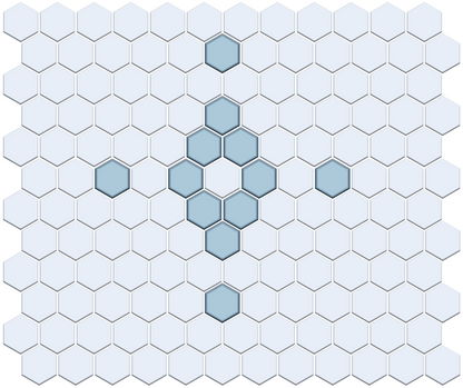 Diamond & Cross | Pinnacle Hexagon Patterns