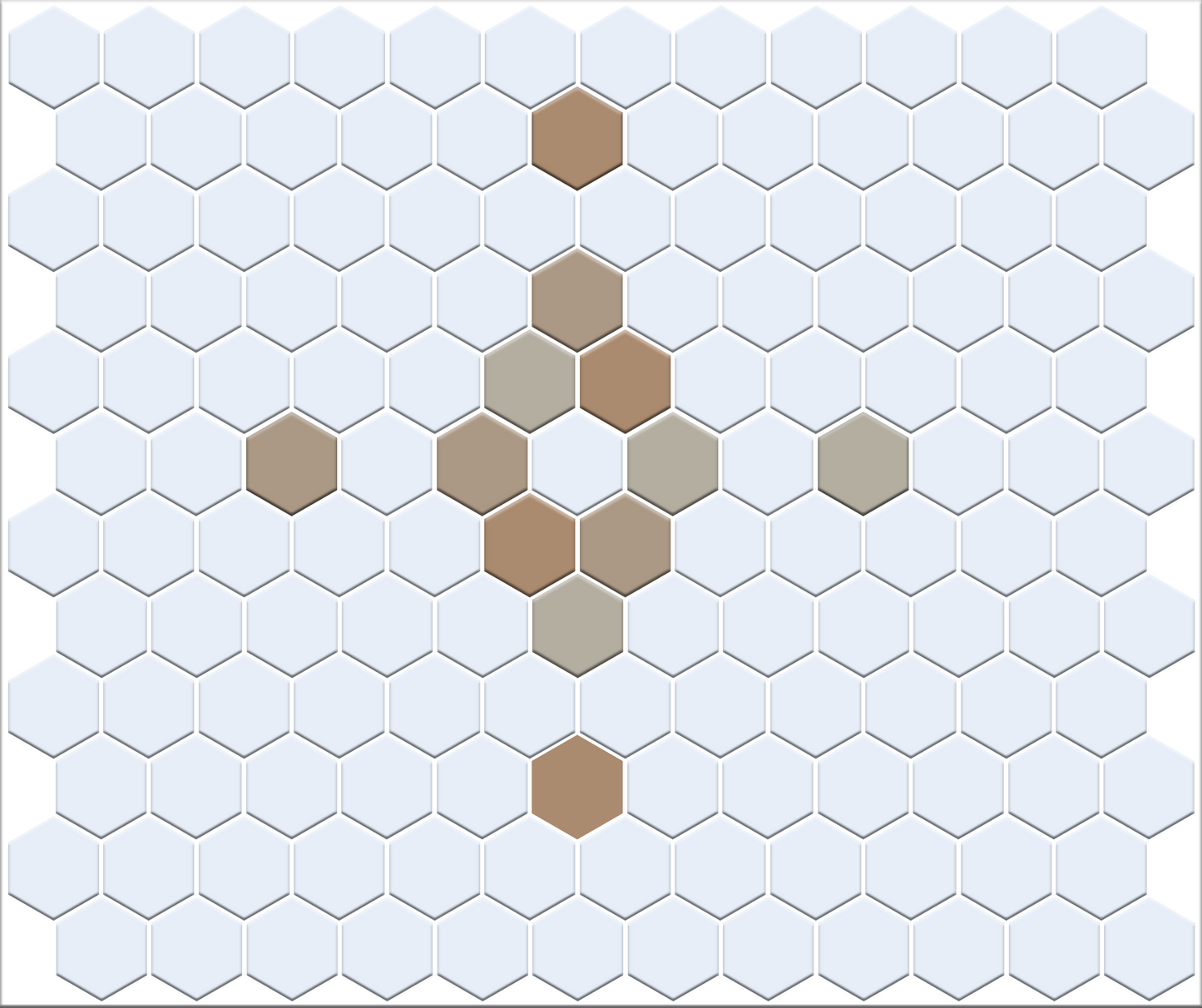 Diamond & Cross | Pinnacle Hexagon Patterns