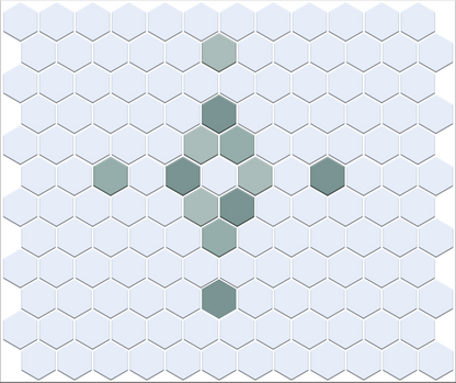 Diamond & Cross | Pinnacle Hexagon Patterns