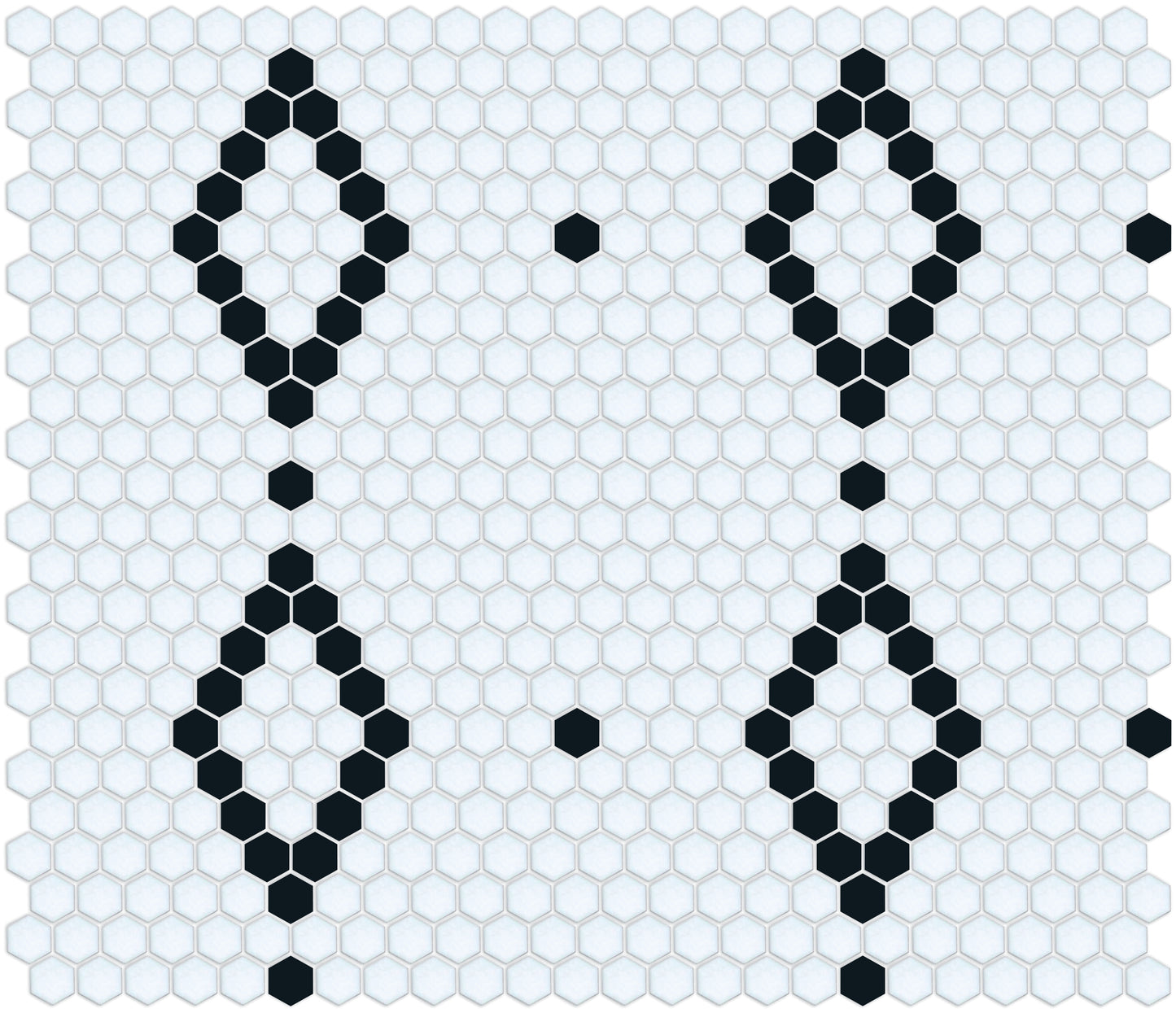 Diamond and Dot | Pinnacle Hexagon Patterns