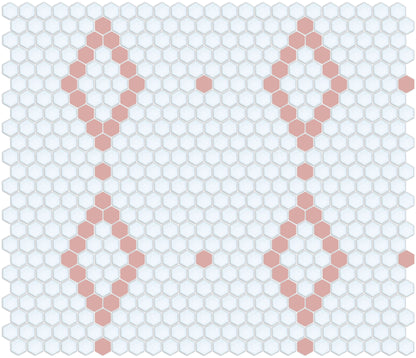 Diamond and Dot | Pinnacle Hexagon Patterns
