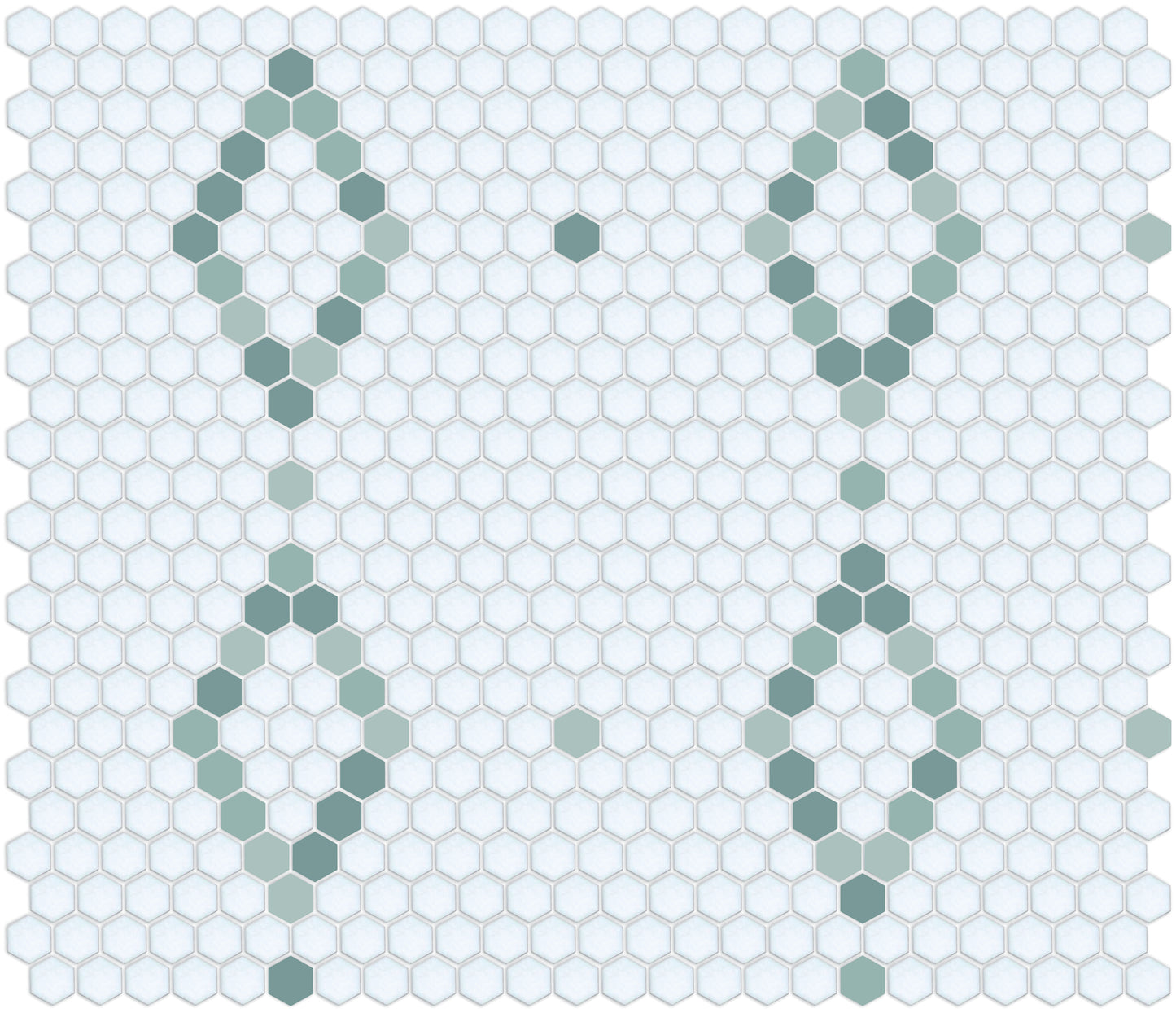 Diamond and Dot | Pinnacle Hexagon Patterns