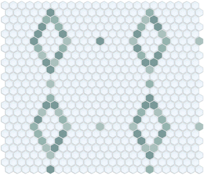 Diamond and Dot | Pinnacle Hexagon Patterns