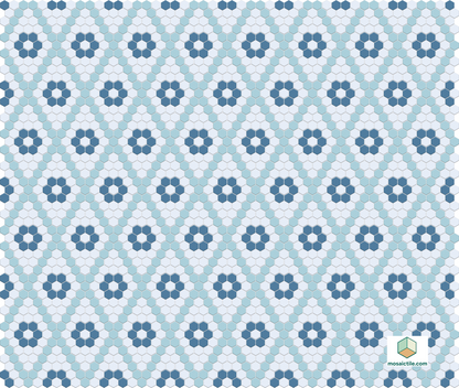 Diamond Rosette | Pinnacle Hexagon Patterns