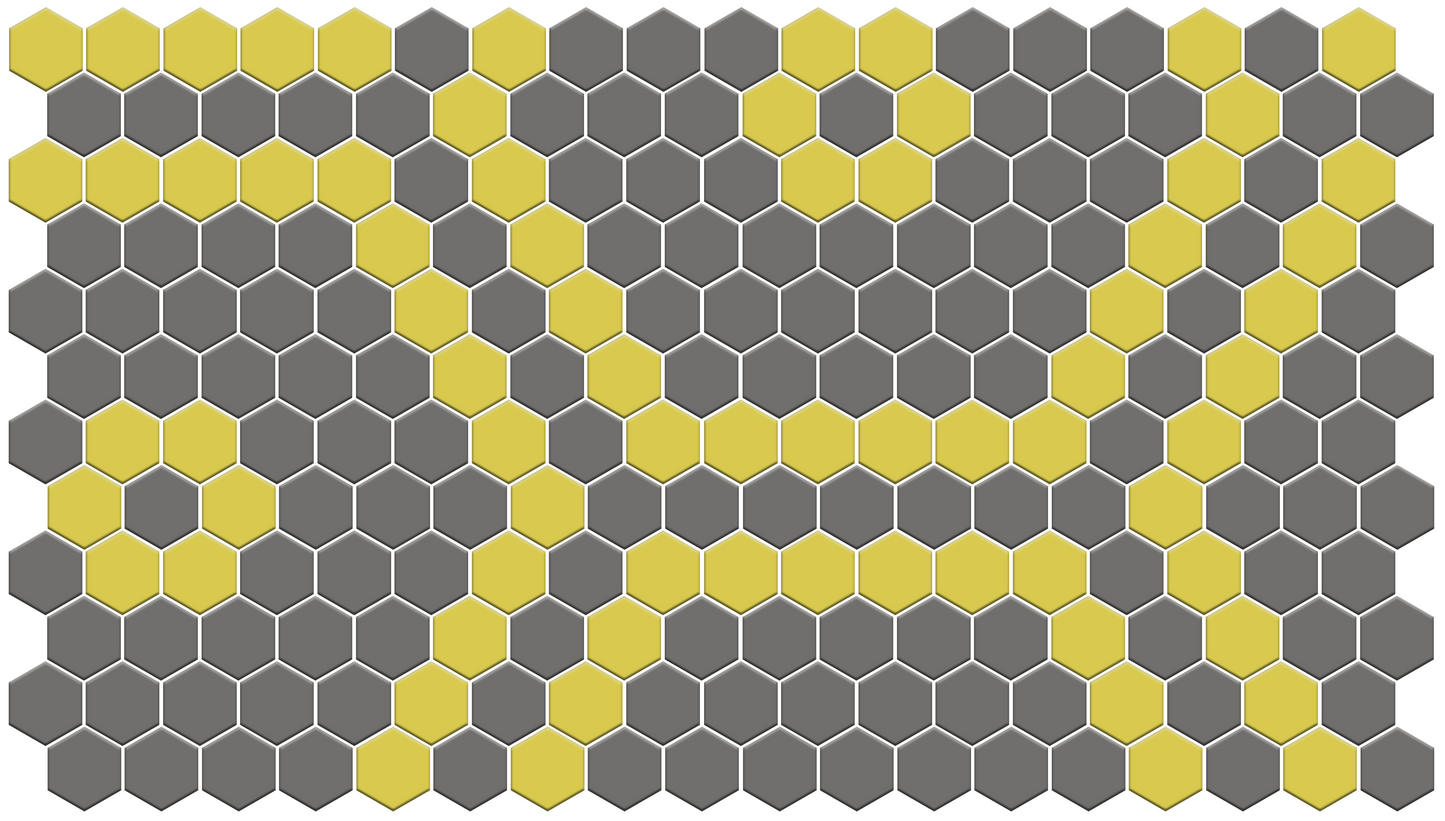 Echo Rosette | Pinnacle Hexagon Pattern