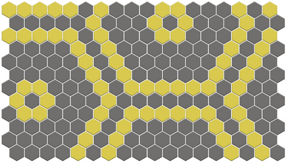 Echo Rosette | Pinnacle Hexagon Pattern