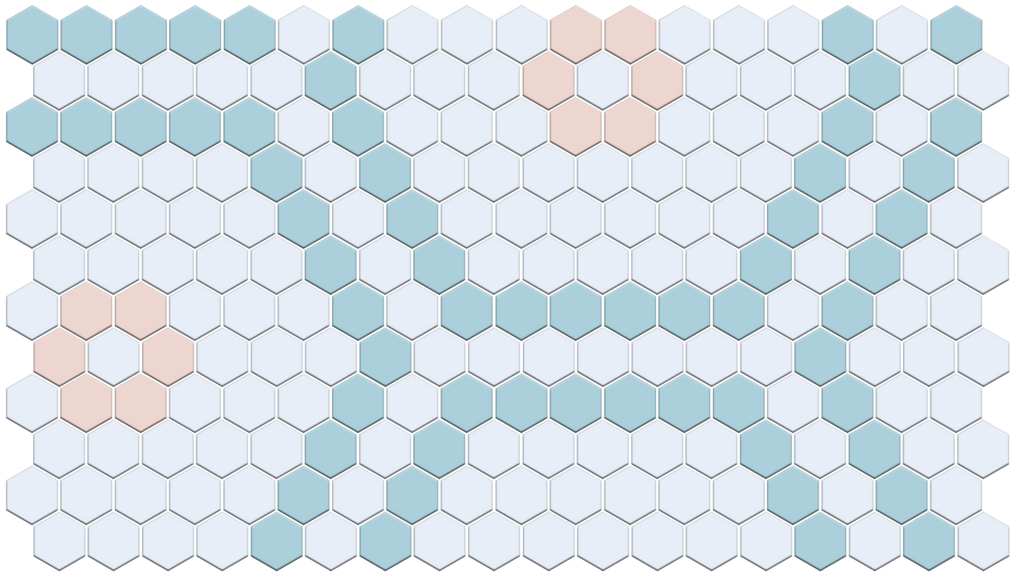 Echo Rosette | Pinnacle Hexagon Pattern