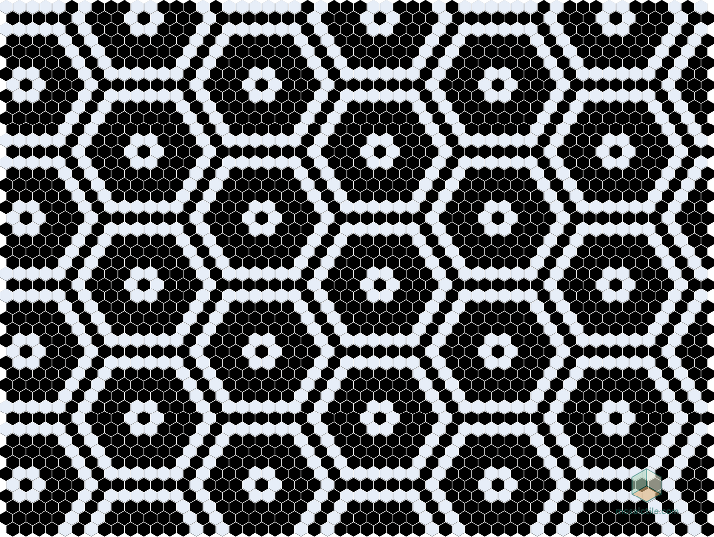 Echo Rosette | Pinnacle Hexagon Pattern