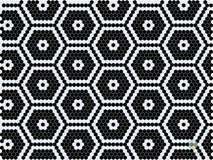 Echo Rosette | Pinnacle Hexagon Pattern