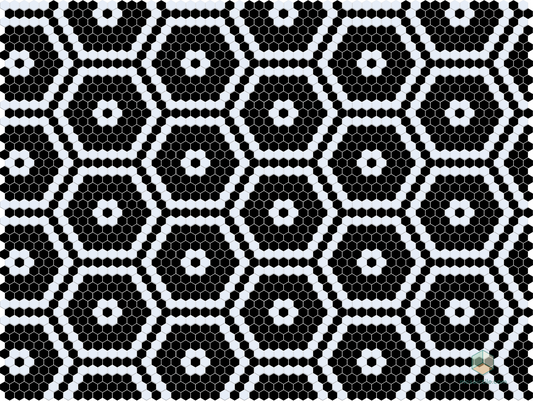 Echo Rosette | Pinnacle Hexagon Pattern