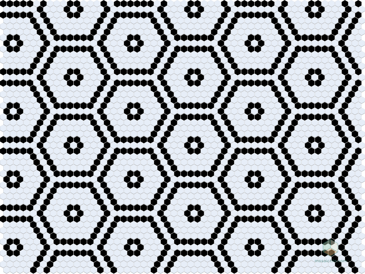 Echo Rosette | Pinnacle Hexagon Pattern
