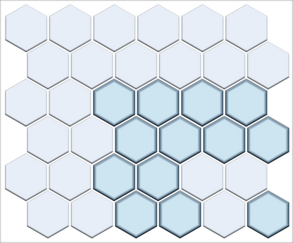 Fila Border | Pinnacle Hexagon Border