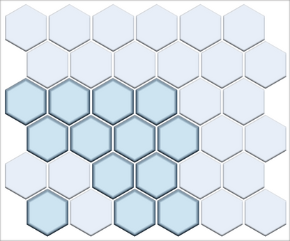 Fila Border | Pinnacle Hexagon Border