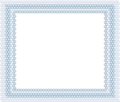 Fila Border | Pinnacle Hexagon Border