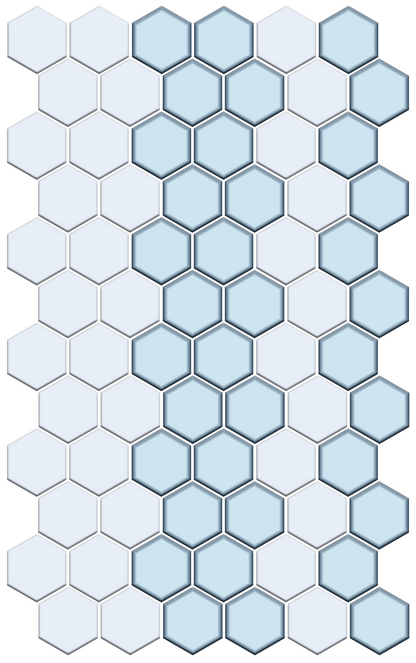 Fila Border | Pinnacle Hexagon Border