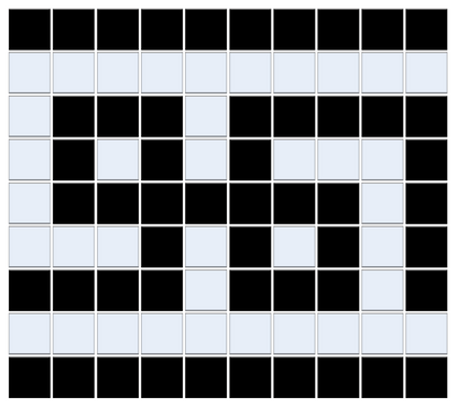 Infinity Border | Craftsman Squares | Porcelain