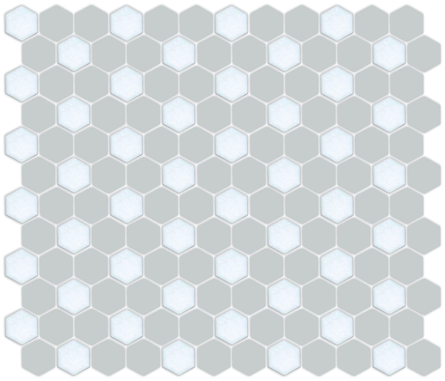 Honeycomb-style tile pattern using Pinnacle hexagon layout