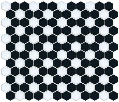 Honeycomb-style tile pattern using Pinnacle hexagon layout