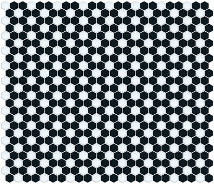 Honeycomb-style tile pattern using Pinnacle hexagon layout