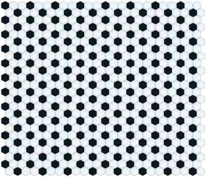 Honeycomb-style tile pattern using Pinnacle hexagon layout