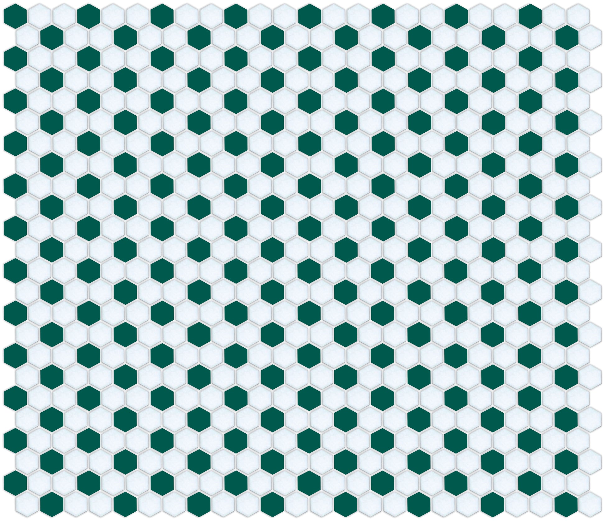 Honeycomb-style tile pattern using Pinnacle hexagon layout
