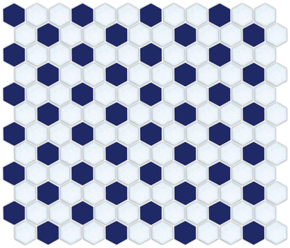 Honeycomb-style tile pattern using Pinnacle hexagon layout