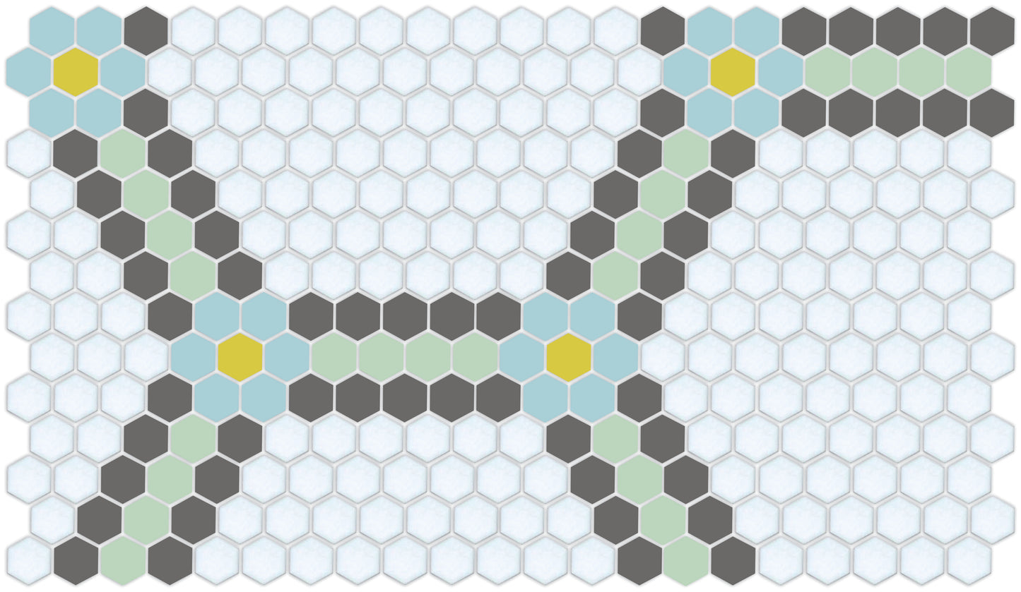 Pinnacle Hexagon Patterns Ingrid