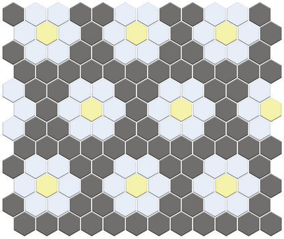 Honeycomb Rosette | Pinnacle Hexagon Pattern
