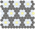 Butter/Satin White on Slate Gray