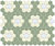 Satin White/Parchment on Juniper Green