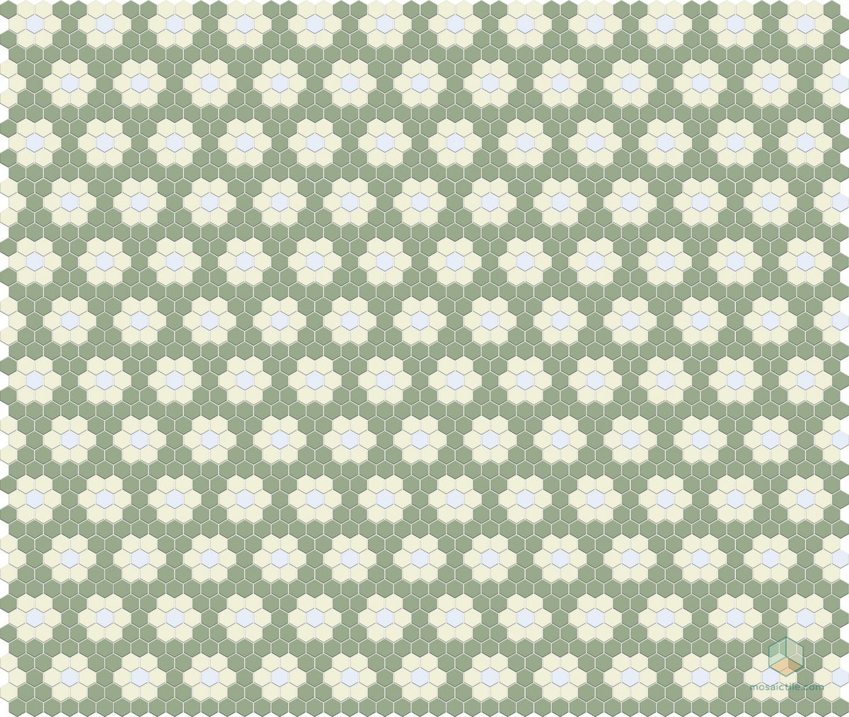 Honeycomb Rosette | Pinnacle Hexagon Pattern